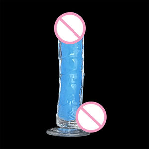 Kadın için kauçuk plastik <span class=keywords><strong>Penis</strong></span> seks oyuncakları, erkekler için çift renk aydınlık seksi yapay <span class=keywords><strong>Penis</strong></span> - Product Image 4