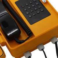 Fabricant de téléphones de communication industriels analogiques SIP en plastique, étanches IP66