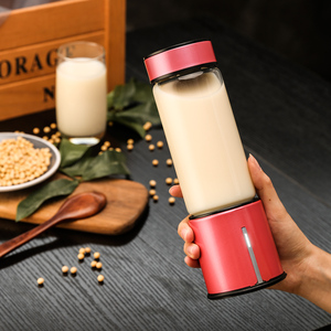 Thiết kế mới chất lượng cao USB nước trái cây Máy xay sinh tố sữa <span class=keywords><strong>Shaker</strong></span> chai thủy tinh tay Mixer xách tay cá nhân Máy xay sinh tố cup - Product Image 4