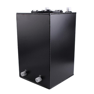 Bình nhiên liệu nhôm 12L/3 gallon, bình chứa dầu, bình hứng dầu - Bình nhiên liệu phụ hình chữ nhật đánh bóng gương với phụ kiện AN8 - Product Image 5