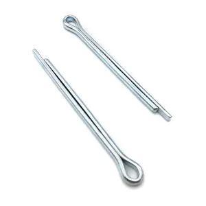 Hot Sales Factory Manufacture DIN94 Cotter Pin Zinc Plated Split Pin Straight Hairpins Holds Pins