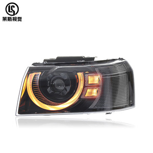 ชุดไฟหน้า LED 10-15สำหรับ Land Rover Freelander 2ชุดประกอบไฟหน้ารถยนต์ดัดแปลงเลนส์ป้องกันสภาพแสงในเวลากลางวัน - Product Image 3