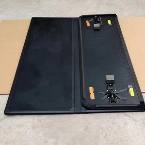 Couverture de benne de camionnette en aluminium à trois plis, couverture de benne <span class=keywords><strong>rigide</strong></span> à enroulement, ajustement universel, étanche, compatible Ford Ranger F-150 - Product Image 6