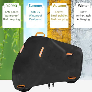 MESOROCK UV protéger anti-poussière moto housse anti-pluie soleil et anti-pluie pour moto avec sangle réfléchissante - Product Image 5