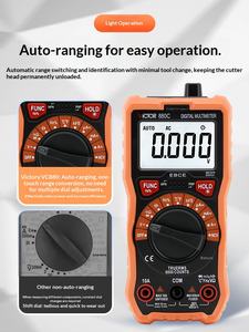 Victory Digitale Multimeter VC890C Hoge Precisie Automatische Intelligente Multifunctionele Elektricien Onderhoudsmeter 1 Jaar 3kg - Product Image 3