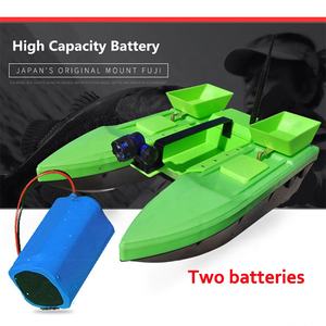 Pêche passe-temps longue distance télécommande trois trémies d'alimentation vitesse rapide plastique 2 coque radiocommandée rc <span class=keywords><strong>bateau</strong></span> appât en vente - Product Image 3