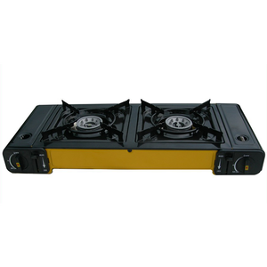 Mini-cuisinière à gaz Portable avec 2 brûleurs, pour Camping, Camping, gaz Butane - Product Image 2
