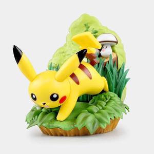 Statuette <span class=keywords><strong>Pokémon</strong></span> in Miniatura all'Ingrosso, Graziose Figure di Eevee e Pikachu, Ornamenti per Casa, Regalo per Bambini, <span class=keywords><strong>Giocattoli</strong></span> Anime - Product Image 3