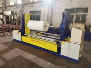 เครื่องปอกโฟม YQ2150 สำหรับตัดบล็อกโฟมกลมเป็นม้วนโฟม พร้อมหน้าจอสัมผัสและระบบควบคุมอัตโนมัติ PLC - Product Image 3