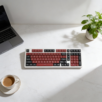Teclado Mecánico para Juegos 98% RGB, 98 Teclas, Teclado Mecánico Inalámbrico de Tamaño Completo para Oficina y Juegos, para Computadora Portátil y PC con Windows