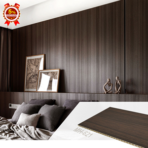 Panneau mural creux en fibre de bois de bambou pour la décoration intérieure, plaque d'ingénierie WPC, panneau mural à épissure sans joint, panneau mural plat pour bureau - Product Image 3