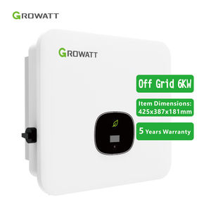 Nuevo Inversor Solar Growatt SPF 6000 Plus de 48v con Onda Sinusoidal Pura, Fuera de la Red, 6kw, SPF6000ES PLUS (WIFI-F) - Product Image 1
