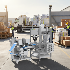 מכונת גיוזה מסחרית אוטומטית מהירה GQ-2-GT מפלדת אל-חלד, לייצור פאוצ'י-סטייקר בסגנון יפני, 120 יחידות לדקה - Product Image 4