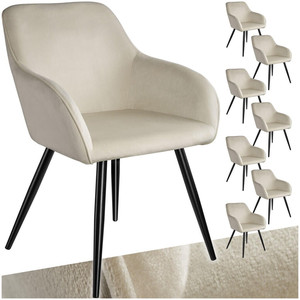 Poltrona Classica Mid-Century Imbottita per Hotel, in Tessuto o Velluto con Gambe in Metallo, <span class=keywords><strong>Sedie</strong></span> da Sala da Pranzo per Casa e <span class=keywords><strong>Cucina</strong></span> - Product Image 2