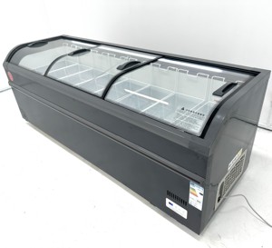Grand congélateur horizontal commercial de 1000 litres, congélateur à coffre, grand congélateur d'îlot - Product Image 2