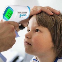 Thermomètre Infrarouge Laser Frontal Professionnel de Haute Qualité à Bas Prix Haute Précision Capteur Maison Mesure Rapide et Facile