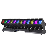 Projecteur LED Zoom Wash 12x60W RGBW 4-en-1 DMX512 pour Éclairage Scénique DJ, Club, Concert, Théâtre, Événement