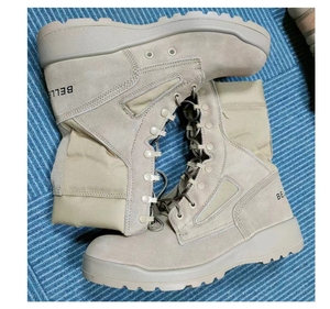 Bottes de désert personnalisées TSB21-4 DMS en cuir véritable et daim, semelle extérieure en PU injecté, légères, coloris kaki, marron, noir, vert - Product Image 2