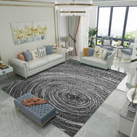 Tapis de sol et tapis de table basse pour salon et chambre à coucher, imprimés sur mesure avec motifs de plantes et de fleurs, résistants aux taches, pour le dropshipping
