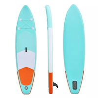 Planche de paddle gonflable en pvc de haute qualité, planche de surf souple avec palmes