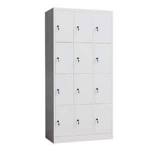 Casier de rangement en acier à 12 portes pour piscine, structure KD, vestiaire de sport, club de santé - Product Image 5