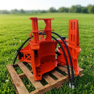 WIGON Forestry Logging Excavator <b>Hydraulic</b> Tree Shear Cutting Accessories - Product Image 2