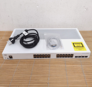 Commutateur Ethernet sans ventilateur <span class=keywords><strong>Cbs350</strong></span>-<span class=keywords><strong>24t</strong></span>-<span class=keywords><strong>4x</strong></span> 24 ports 10/100/1000 4 ports SFP+ 10G PLC - Product Image 1