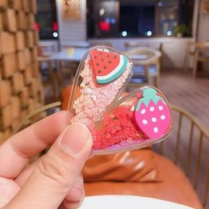 Accessori per capelli di frutta di sabbie mobili della spiaggia di sabbia di stile di festa all'ingrosso <span class=keywords><strong>cilp</strong></span> sveglio dei capelli per le forcine dei bambini - Product Image 4