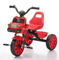 Venta al por Mayor de Triciclo Metálico Simple de Tres Ruedas para Niños/Bebés con Luces y Música