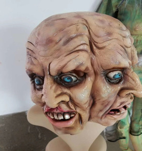 Commercio all'ingrosso di Vendita Calda di Halloween Mascherina di Orrore Testa Alien Cappuccio Zombie Mascherina Del Partito - Product Image 3