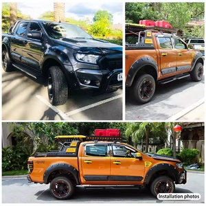 ชุดแต่งซุ้มล้อสีดำ วัสดุ ABS คุณภาพสูง ดีไซน์ใหม่ พร้อมหมุดยึด สำหรับรถฟอร์ด เรนเจอร์ ปี 2015-2023 - Product Image 6