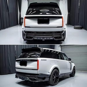 Kit carrosserie complet en carbone sec, adapté aux <span class=keywords><strong>Land</strong></span> <span class=keywords><strong>Rover</strong></span> <span class=keywords><strong>Range</strong></span> <span class=keywords><strong>Rover</strong></span> Executive <span class=keywords><strong>Edition</strong></span> restylées de 2023 à 2025 - Product Image 5