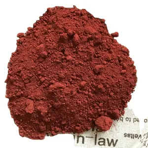 Peinture colorée rouge en oxyde de fer, ml, pour céramique, brique, plastique et caoutchouc