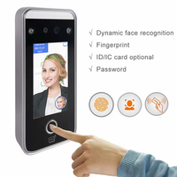Sistema de Control de Acceso con Reconocimiento Facial Dinámico, Máquina de Asistencia con Código QR y Tarjeta de Proximidad, Controlador de Acceso para Puertas Comerciales y de Oficina