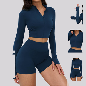 Veste ajustée utilitaire fine <span class=keywords><strong>pour</strong></span> <span class=keywords><strong>femme</strong></span>, vêtements d'hiver, logo personnalisé, ceinture, manteaux de basketball sculptés de haute qualité <span class=keywords><strong>pour</strong></span> femmes - Product Image 5