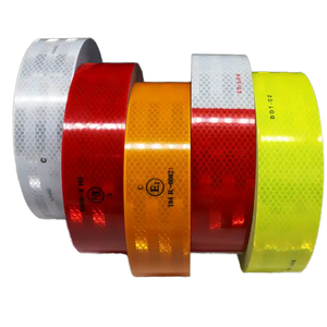 Cinta Reflectante de Seguridad Autoadhesiva de Grado Diamante de 2 Pulgadas, Rollo de Radium con Calidad Superior de 3-5 Años, Cinta Microprismática de PET con Certificación ECE - Product Image 2