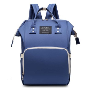Water Resistant PU Backpack Light Gray Zipper Soft Handle Travel Casual Women's Wholesale - Product Image 2