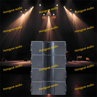 Kotak Speaker Array 2 Way Line 8 inci, peralatan suara Audio profesional, kabinet Speaker suara pasif