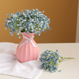 Ramillete Mini de Flores Artificiales Ruilisi, Color Blanco, para Decoración de Bodas y Hogar - Product Image 4