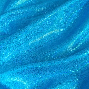 Venta caliente colorido brillante plata brillante hoja metálica poliamida Spandex tela traje de baño ropa de playa Falda de baile bebé lazos tela - Product Image 5
