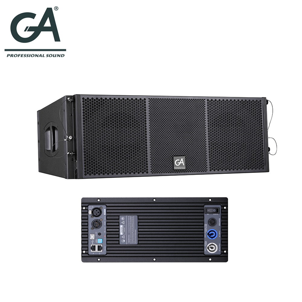 Активный Pro аудио двойной 12 дюймов Большой линейного массива для крестовый концерт стадион
