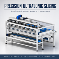 Wanlisonic Nouvelle Machine à découper les aliments ultrasonique électrique 220V haute productivité pour trancher le pain de mie