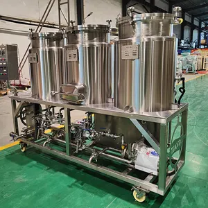 Peralatan pembuatan bir Mini 50L 100L mesin pembuat bir untuk peralatan pembuatan rumah