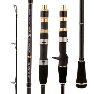 Canne à pêche professionnelle en fibre de carbone Fuji Guides 1, 5 sections, pointe en carbone massif, 16 kg de résistance, pour la pêche en eau salée, la pêche à la traîne et le lancer depuis bateau. - Product Image 6