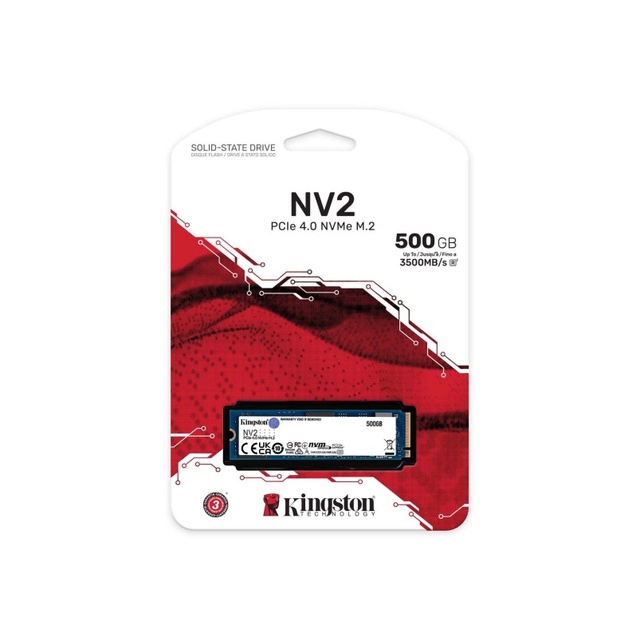 Hot Selling King-ston NV2 NVMe M.2 500G PCIE4.0 SSD for Desktop Laptop PC Nvme M.2 Ssd