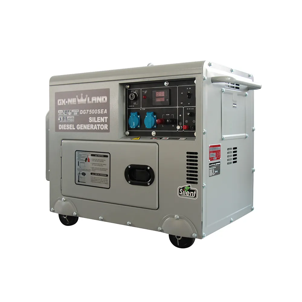 Generatore elettrico silenzioso diesel magnetico Newland 5kw per uso familiare