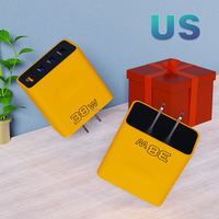 Adaptateur de charge USB-C 12W PD, prise EU US UK, chargeur mural USB Type C, protection ignifuge pour téléphone