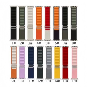 38/40/41mm bracelet de montre 42/44/45/49mm bracelet de montre boucle de haute montagne Bracelet tressé en nylon pour bracelet Iwatch - Product Image 3