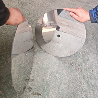 Lame de scie circulaire HSS DM05 avec revêtement en nitrure noir pour moissonneuses-batteuses, coupe acier/alliage d'aluminium, garantie 1 an, 300 mm x 2,0 mm