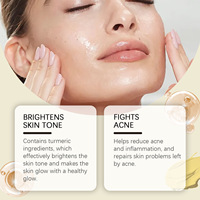 Crema Facial Vegana Botánica para una Piel Radiante, Hidratante y con Brillo, Crema Facial de Cúrcuma